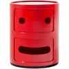 Image de Kartell Componibile Smile, Clins d'oeil , Rouge