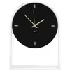 Image de Kartell Air du Temps, Horloge Murale, Cristal Noir