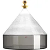 Image de Kartell Trullo Boîte de rangement en verre fumé transparent 27 x 25 cm