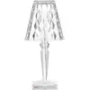 Image de Kartell Big Battery, Lampe de Table, Cristal, Batterie Dimmable, Intérieur / Extérieur