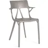Image de Kartell A.I. Chaise, Gris, Lot de 2