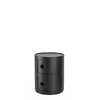 Image de Kartell Componibili Recycled, Meuble Conteneur 2 éléments, Noir Opaque