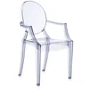 Image de Kartell 04852/J5 Louis Ghost Chaise, 2 pièces, Bleu Ciel