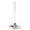 Image de Kartell Goodnight, Lampe de table à batterie, Avec variateur de lumière, H 29 cm, Chrome brillant