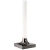 Image de Kartell Goodnight, Lampe de table à batterie, Avec variateur de lumière, H 29 cm, Titane brillant