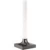 Image de Kartell Goodnight, Lampe de table à batterie, Avec variateur de lumière, H 29 cm, Titane mat