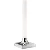 Image de Kartell Goodnight Outdoor, Lampe de table à batterie, Avec variateur de lumière, H 29 cm, Chrome brillant