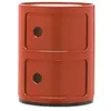 Image de Kartell Componibili, Meuble Conteneur 2 éléments, Rouge orangé