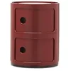 Image de Kartell Componibili, Meuble Conteneur 2 éléments, Bordeaux