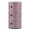 Image de Kartell Componibili, Meuble Conteneur 3 éléments, Mauve