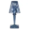 Image de Kartell Battery, Lampe de table à batterie, H 30 cm, Bleu ciel