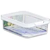 Image de Boîte pour les Aliments CARE+PROTECT - Parfaitement Empilable - Organisateur de Réfrigérateur - Protège les Aliments de l'Humidité - Garde les Aliments Frais Plus Longtemps - 1,2 L