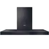 Image de Haier I-Link HATS9CBS4BWIFI Hotte murale 90 cm Wi-Fi 701 m3/h 270 W 5 vitesses 64 dB Filtre charbon 3 filtres à graisse LED Noir avec façade en acier inoxydable