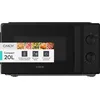 Image de Candy WAVE 300 Micro-ondes 20L 700W, 5 Niveaux de Puissance, Commandes Manuelles à Double Molette, Fonction Décongélation, Plateau Verre 24,5 cm, Nettoyage Facile, Noir, CMW320SMB 011