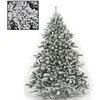 Image de Arbre de Noël enneigé 150/180/210/230/270 cm Superfou réaliste (270)