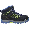Image de CMP Rigel Mid Trekking Shoe WP, Chaussures de Marche, B Blue Electric, 36 EU