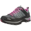 Image de CMP Rigel Low WMN Trekking Shoe WP Femme Chaussures de randonnée, Gris Fuchsia Gris Clair Grey Fuxia Ice, 43 EU