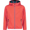 Image de CMP - Veste softshell légère pour enfants avec capuche fixe, Campari, 164