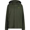 Image de CMP - Veste homme à capuche avec boutons pression, Vert pétrole, 48