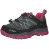 Image de CMP Kids Rigel Low Trekking Shoes WP Mixte Enfant Chaussures de randonnée, Gris Rose Fluo Cemento Pink Fluo, 33 EU