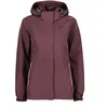Image de CMP - Veste femme avec zip et capuche respirante, Prune, XXXL