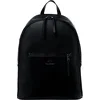 Image de Armani Exchange Leather Backpack Sac à Dos, Noir, Taille Unique Homme