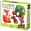 Image de Headu Jeu éducatif Pour Enfants Montessori Mon Premier Puzzle La Forêt