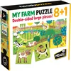 Image de Headu-It20867 Animaux Puzzle 8+1, IT20867, Multicolore