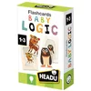 Image de HEADU - Flashcards Baby Logic Montessori - Mamans et Bébés ! | Jeu Éducatif 1-3 Ans, Associations Animaux et Petits, Grandes Cartes Montessori, Logique et Coordination, Made in Italy