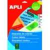 Image de Apli Agipa   Pochette Étiquettes Adhésives Blanches Multi-Usages   99,1 x 38,1 mm  Certifié FSC   280 Étiquettes
