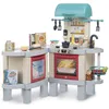 Image de Chicos - Cuisine Enfant 2en1 Deli Kitchen Plus | Dinette Enfant | Barbecue | Système photochromique avec véritable Effet de Cuisson, lumières et Sons | pour Les Enfants de 3 4 5 Ans (85114)