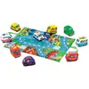 Image de Molto Tapis Doux Ville Et Amusement Avec 9 Véhicules En Tissu Se Transforme En Valise
