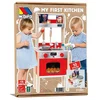 Image de Molto Ma Première Cuisine En Bois Avec 10 Accessoires 73x23.5x34 Cm