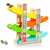 Image de Molto Circuit De Voiture En Bois Avec Rampe. Comprend 4 Voitures