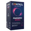 Image de Control Préservatifs Finissimo Senso. Boîte de 24 préservatifs plus fins, plus de sensibilité, lubrifiés, sexe sûr, profitez de préservatifs avec ajustement parfait pour un rapport sûr.