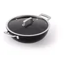 Image de Valira 467325 Cocotte Méditerran Premium de 28 cm fabriqué en Espagne, en fonte d'aluminium avec anti-adhérent écologique renforcé, apte pour l'induction, Noir