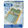 Image de Milan Calculatrice 12 Chiffres Orange Gris (convertisseur De Devises)