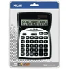 Image de Milan Calculatrice Noire 16 Chiffres Sous Blister
