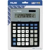 Image de Milan Calculatrice Noire 12 Chiffres Avec Bouton De Vérification Sous Blister