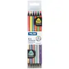 Image de Milan Lot De 6 Crayons & Bicolor Métallique