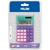 Image de Blister calculatrice Pocket 8 chiffres, Sunset lilas-rose