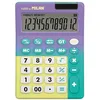 Image de Blister Calculatrice 12 Chiffres Sunset Lilas - Turquoise MILAN®