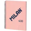 Image de Milan Cahier à Spirale Papier Ligné 80 Feuilles A4 Série 1918