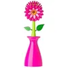 Image de VIGAR 6517 Brosse Vaisselle en Vase Rose, Plastique