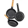 Image de BRA Efficient Orange | Set 3 Poêles 18-22-26 cm, Fonte d’Aluminium avec Revêtement Antiadhésif Platinum Plus sans PFOA, Compatible Tous Feux Dont Induction