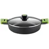 Image de BRA Prior | Faitout Bas 36 cm, Anses en Silicone Démontables
