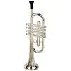 Image de Reig Musicales Trompette Métallisée 8 Pistons 42 Cm