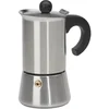 Image de IBILI - Cafetière à Expresso Indubasic, 2 Tasses, 100 ml, Acier Inoxydable, Compatible avec les Plaques à Induction