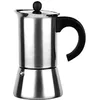 Image de IBILI - Cafetière à Expresso Indubasic, 6 Tasses, 280 ml, Acier Inoxydable, Compatible avec les Plaques à Induction