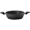 Image de IBILI - Poêle Honda avec 2 poignées Natura, 32 cm, Aluminium, Antiadhésif style pierre, Compatible avec l’induction